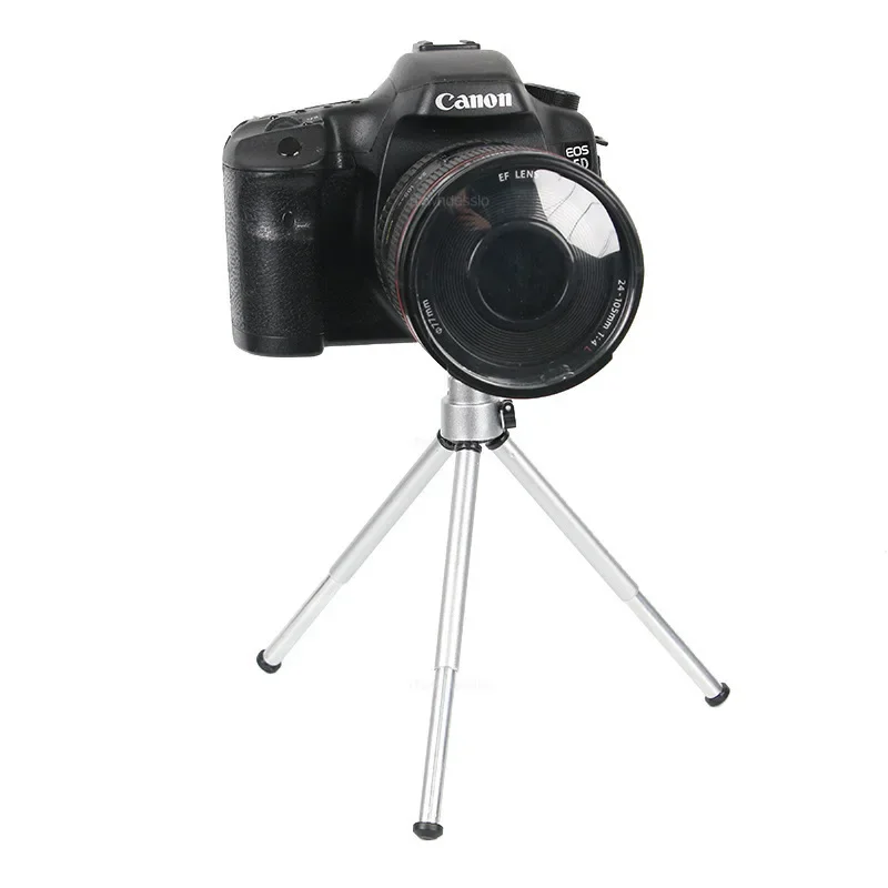 Mini trípode Flexible de 2 secciones, soporte para cámara de proyector, trípode de escritorio de aleación de aluminio para teléfono móvil