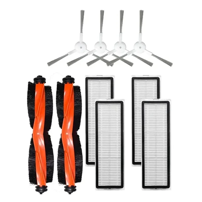 

COME для робота-пылесоса Xiaomi Mijia Omni 2 C102CN / B101CN / B116CN / X10+ Plus, основная боковая щетка, детали фильтра Hepa