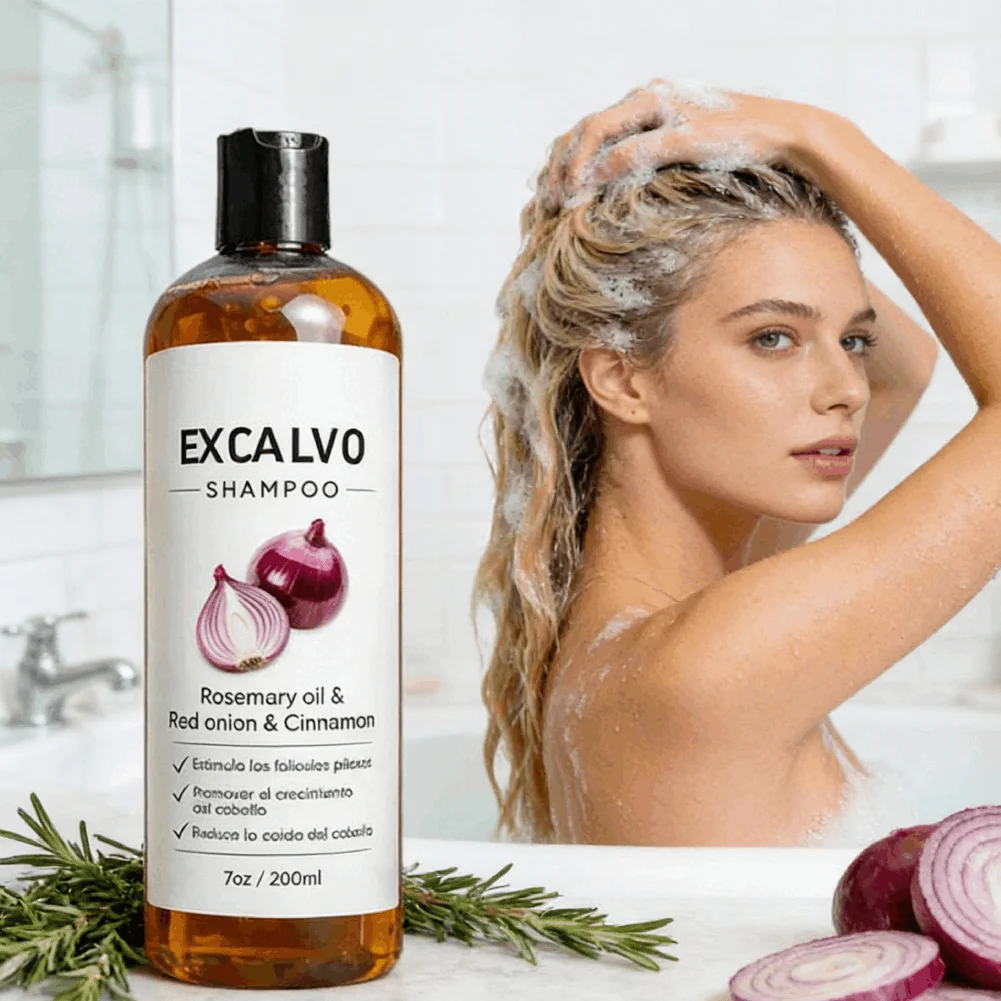 

Rosemary & Scallion Oil Reduce Hair Loss Increase Hair Density Clean Smooth Hair Daily Gentle Luster Strong Hair Roots Shampoo