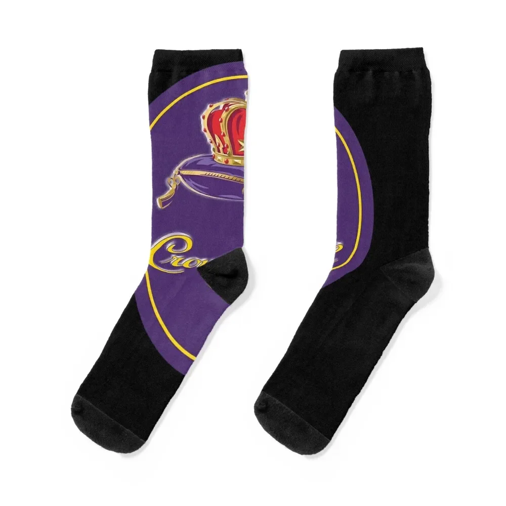 

Crown Royal Essential Logo Essential Socks designer Crossfit floral custom Men's Socks Luxury Women's