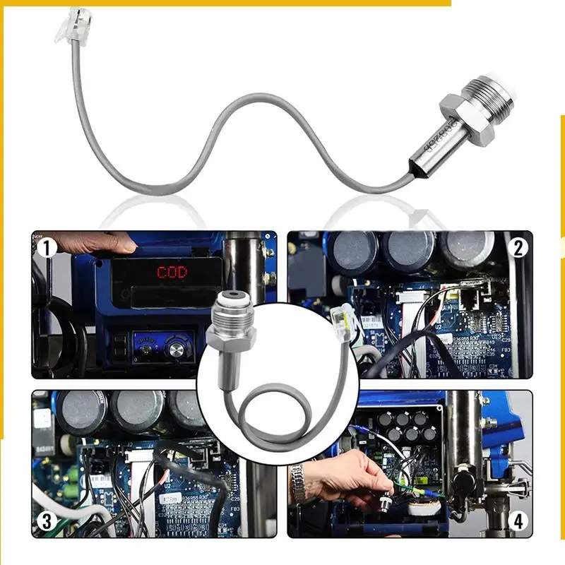 A92P 10X 243222   Transdutor de pulverizador de tinta adequado para pulverizador de tinta Ultra 190ES 390 395 490 495 595 695 795 1095 1595 3400 3900