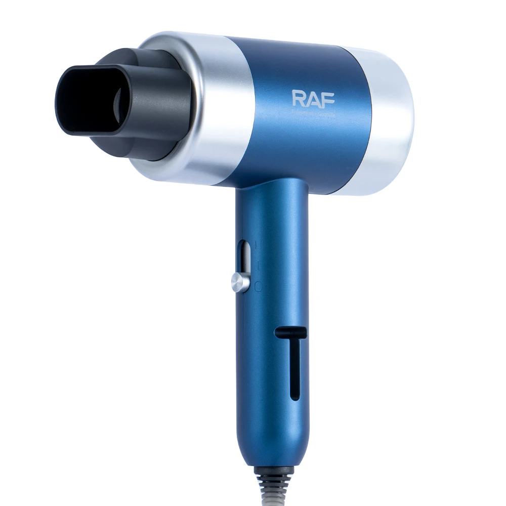 ไดร์เป่าผม RAF ระดับมืออาชีพ ความเร็วสูง พร้อมระบบไอออน สำหรับยืดผมและจัดแต่งทรงผมได้หลากหลาย