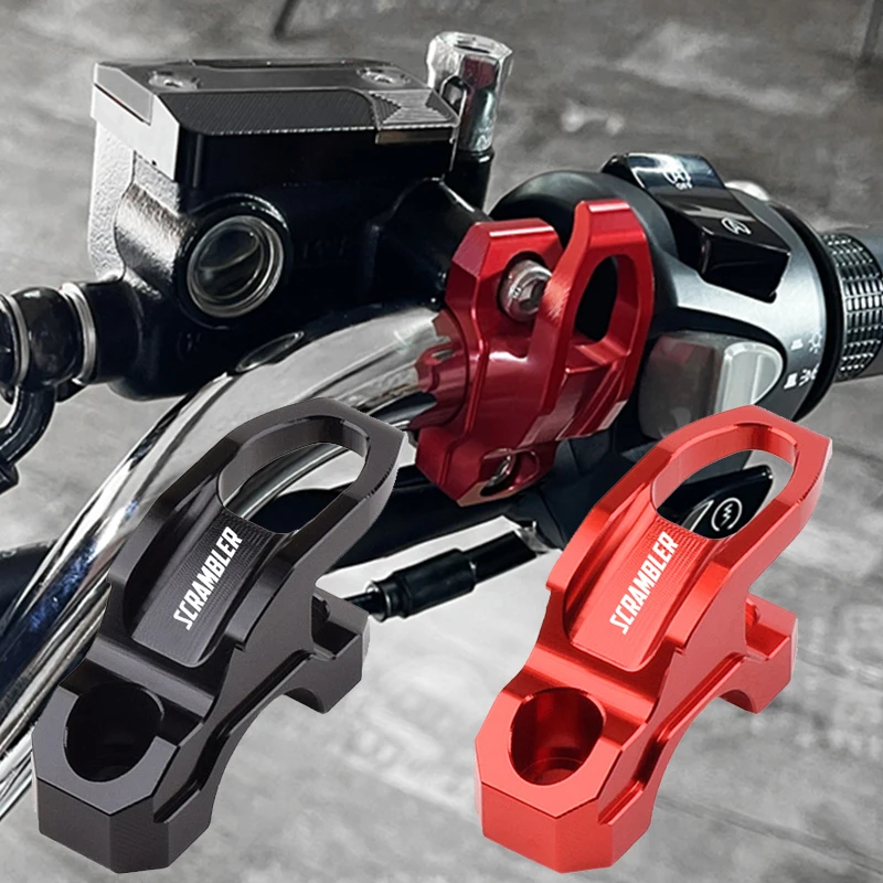 

Мотоциклетный кронштейн главного тормозного цилиндра с ЧПУ, сумка, зажим для багажа, держатель, крючок для шлема для Ducati Scrambler 400 800 1100 2014-2019