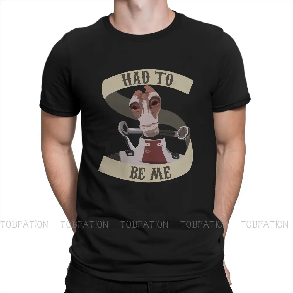 Mass Effect Game Mordin Solus TShirt Men Graphic Big Size Punk Crewneck Cotton T Shirt 2020