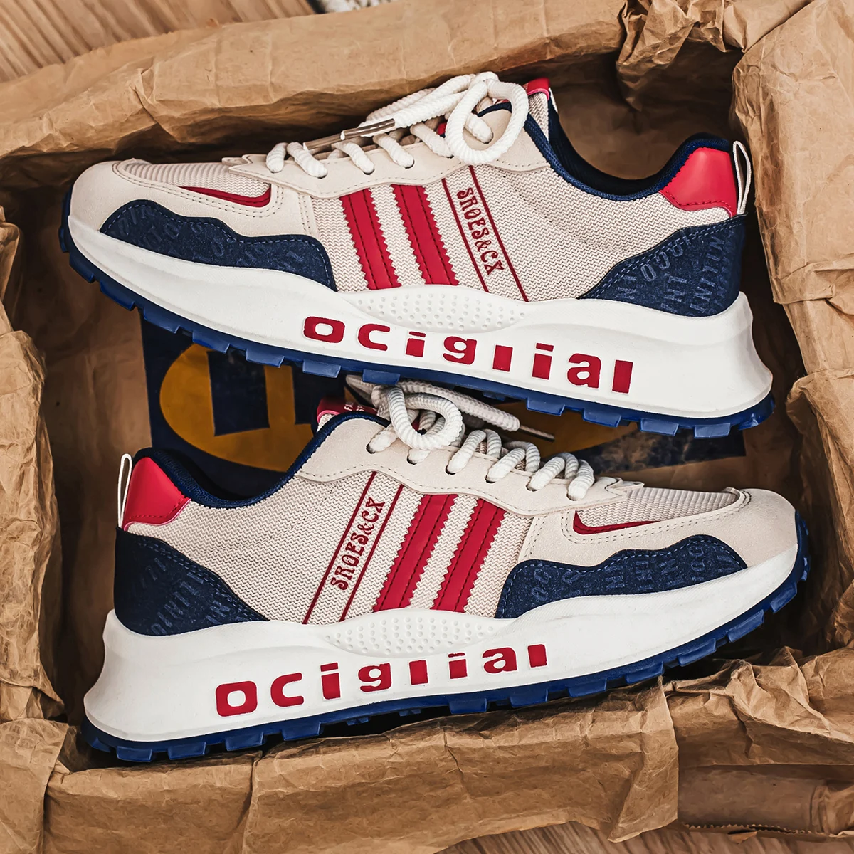 

Модная брендовая мужская новая удобная и универсальная повседневная обувь на мягкой подошве, противоскользящая и износостойкая обувь Zapatos Hombre