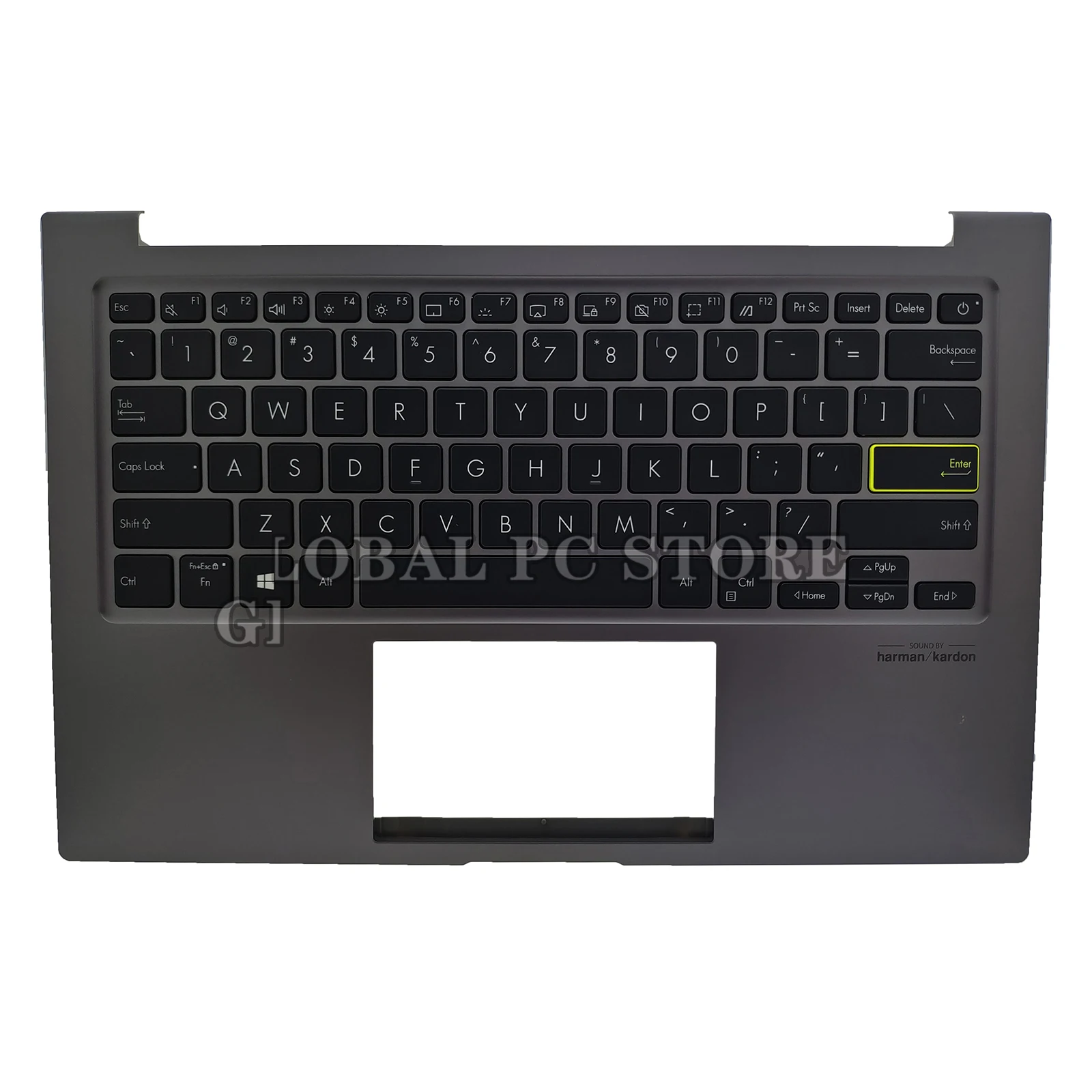 KEFU X321JP For ASUS Laptop Keyboard X321 X321JQ X321JA X321JP X321EA  Keyboard Palmrest C Shell Assembly