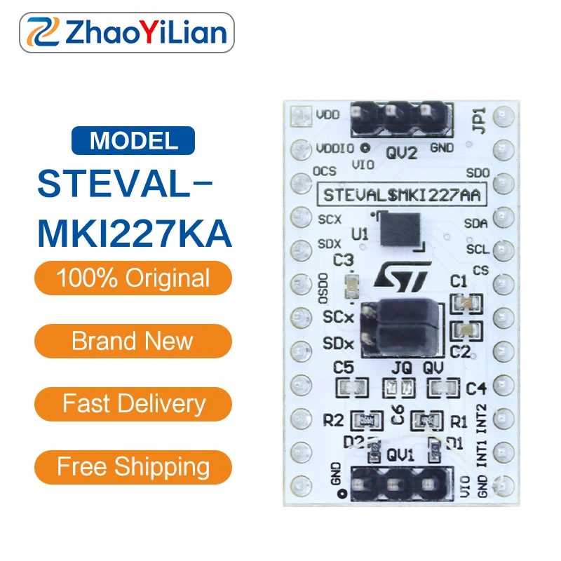 For STEVAL-MKI227KA ST MEMS 3 Axis Accelerometer Gyroscope Demo Board With QVAR Electrodes