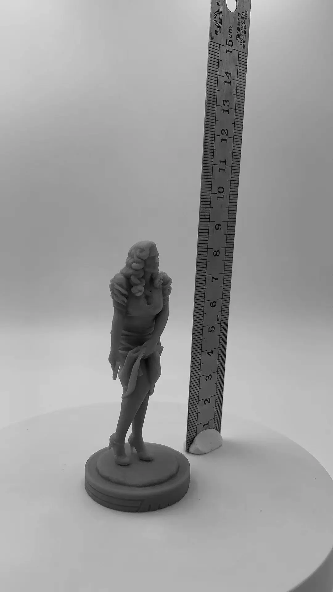 Figura de resina a escala 1/24, modelo de soldado Sexy, agente Carter, regalo de juguete Diy, sin montar y sin colorear, envío gratis, 75mm