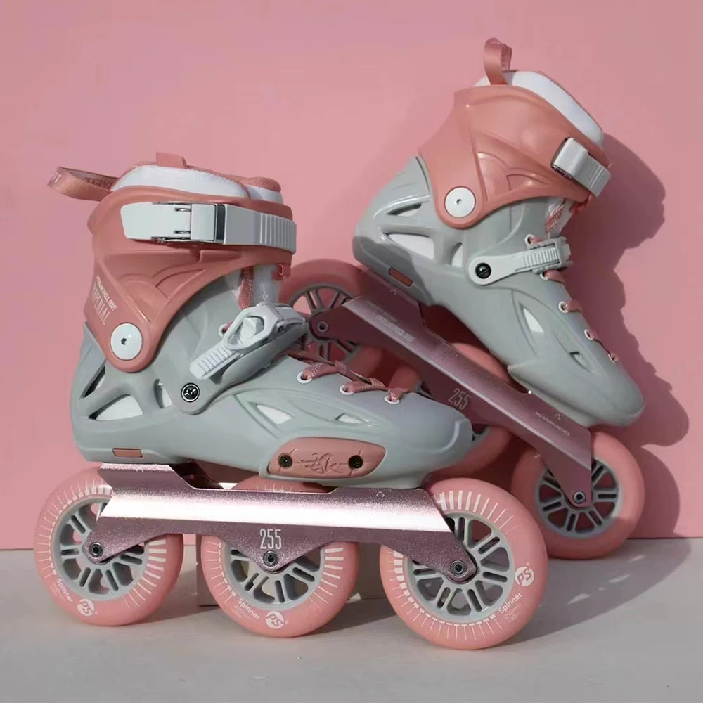 Powerslide Imperial Inline Skates para Adultos, Sapatos de Patinação Rápida, Patine Livre, Street Roller, 3x110mm, 100% original