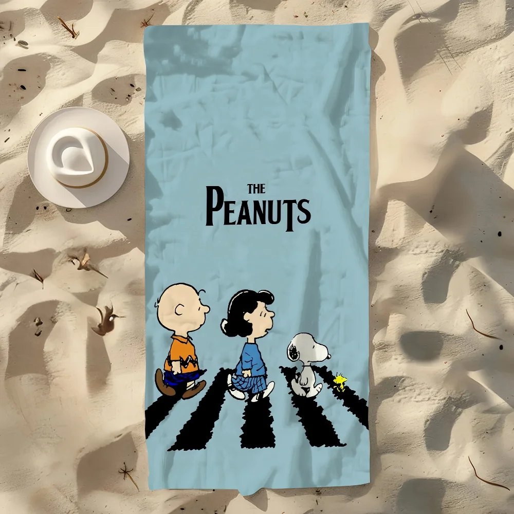 Towel Soft Cute Pool Gift For Travel S-Snoopys-S Gym Shower Camping Quick Dry Cartoon Sports Large Beach Towel