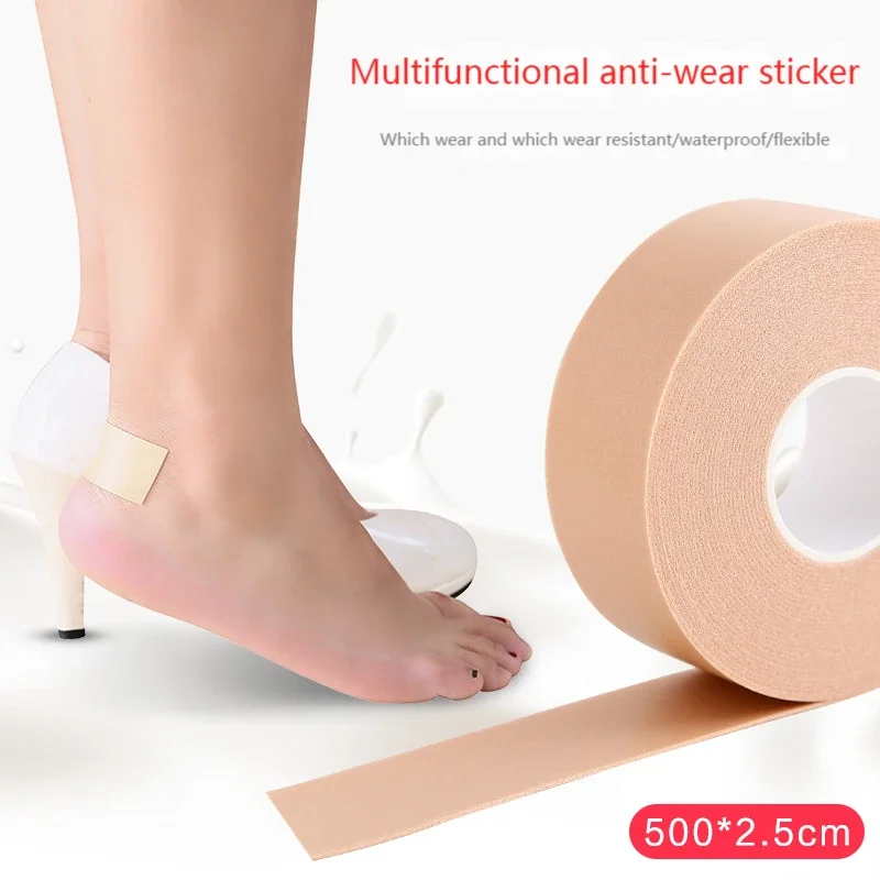 5M Gel Heel Cushion Protector Foot Feet Care Women Shoe Pads Insert Insole Sticker Useful Heel Protector Cushion Tapes