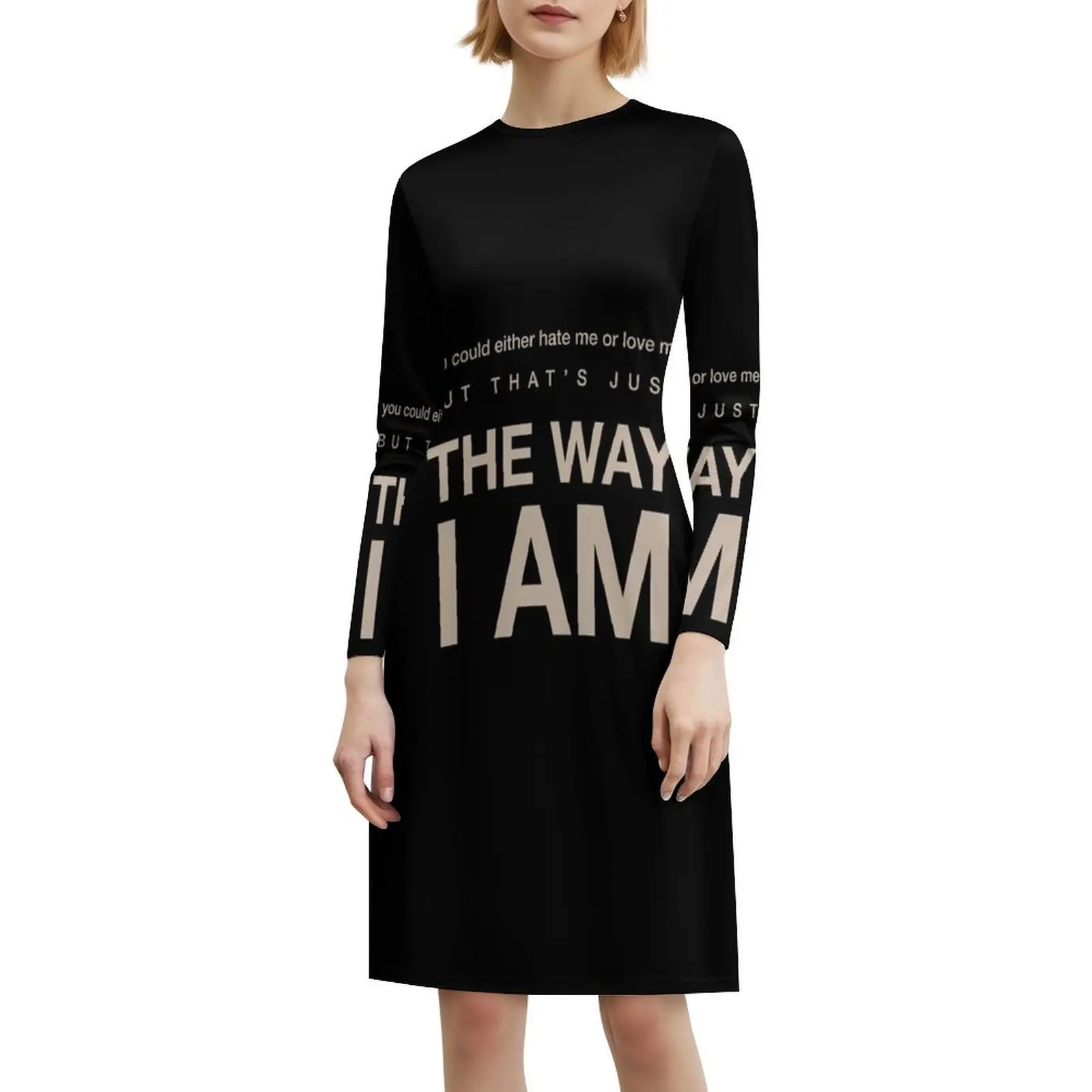 فستان تشارلي بوث-ذا واي أنا للحفلات الأنيقة للنساء على شكل حرف A مع خيارات قصيرة/طويلة/بدون أكمام تشارلي بوث تشارلي بوث