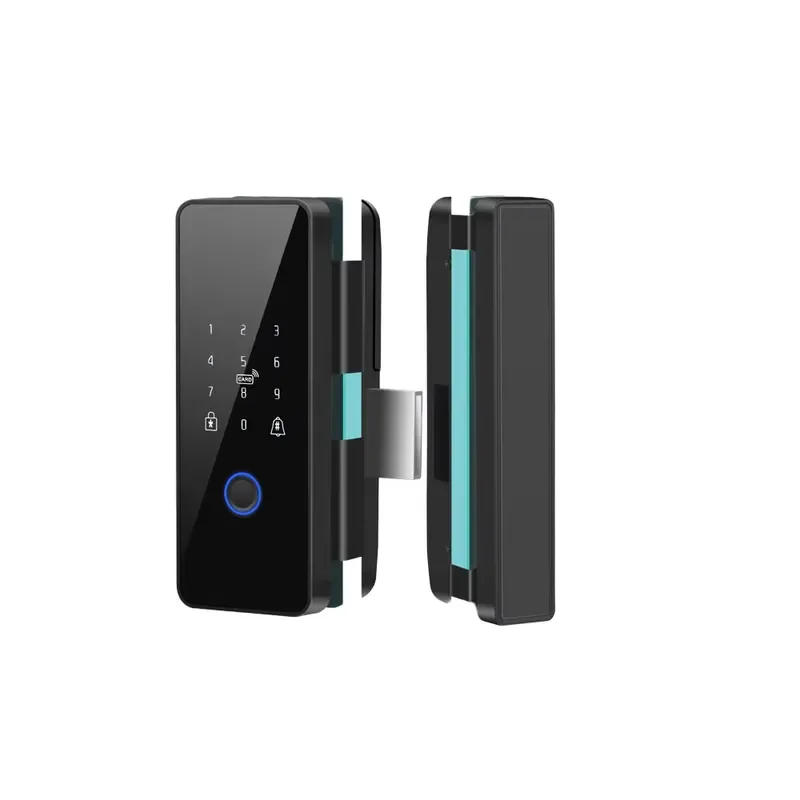 2025 Hot Sale Glass Door with APP Control Cloud Data Storage & Built-In Doorbell