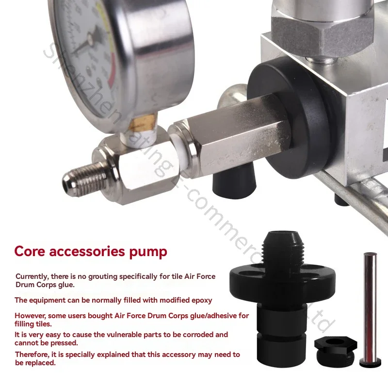 1PC High Pressure Waterproof Grouting Machine 910W Injection Pump Epoxy/Polyurethane Foam Grouting Liquid Leakage Tool