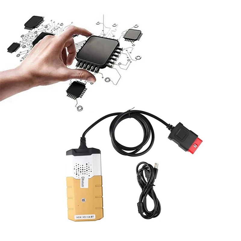 For  9241A V3.0 V2021.11 OBD2 Codes Reader Dual-Board Bluetooth Failure Detection Device B