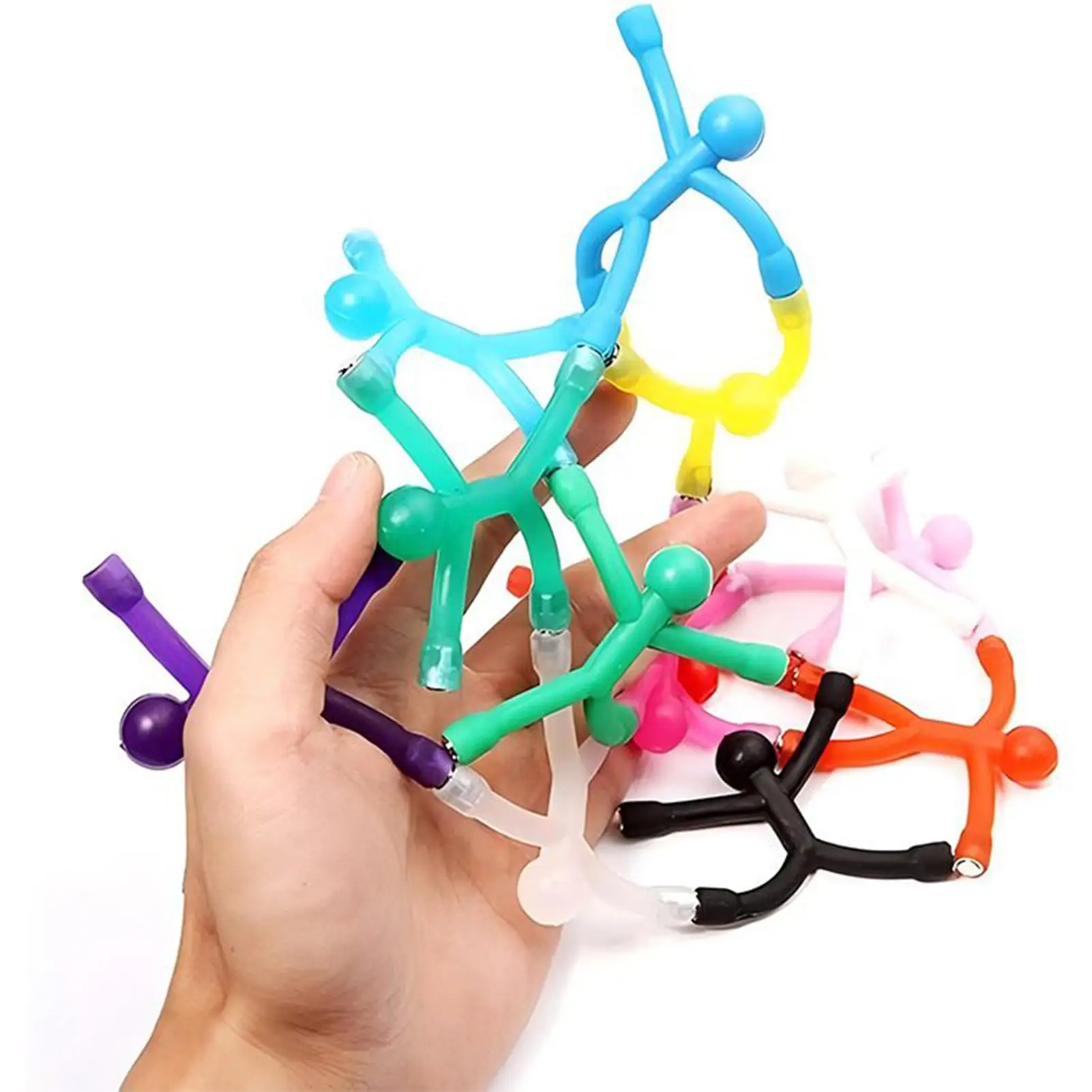 Magnetic Men Fidget Sensory Toy Humanoid Magnet Fidget Toy For Boys Girls Travel Birthday Holiday Home Office Kitchen Dorm