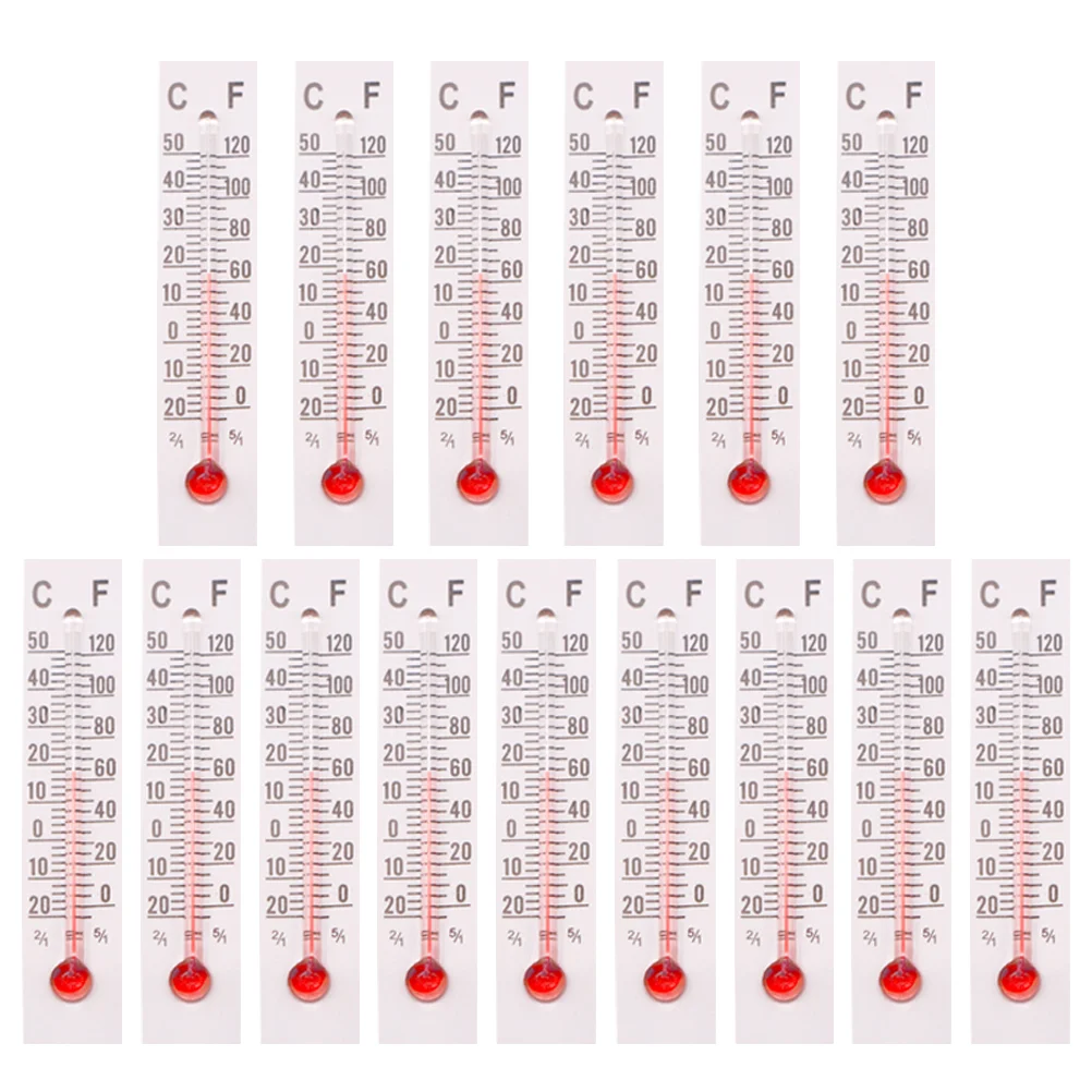 25 Pcs Dollhouse Thermometer Toddler Toy Small Temperature Gauge Decorate Model