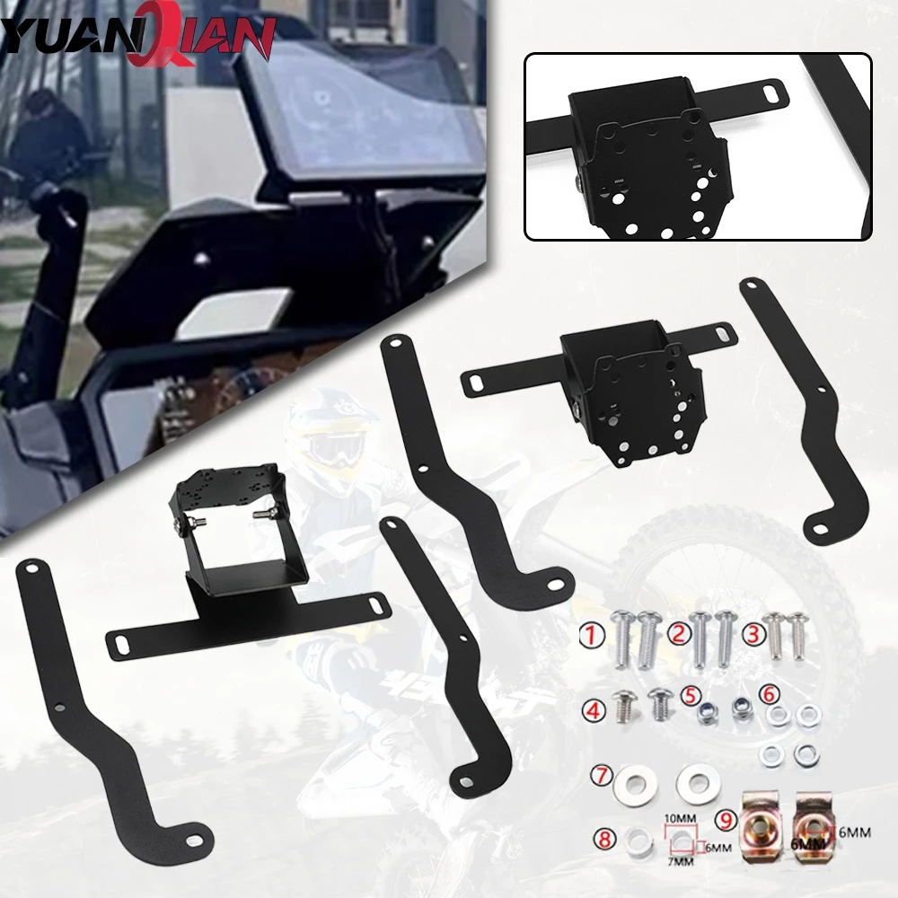 

Новый для Yamaha TMAX T-MAX 560 2022-2025 2024 2023 T-MAX 560 TMAX 560 мотоциклетный GPS-навигационный кронштейн для смартфона, держатель