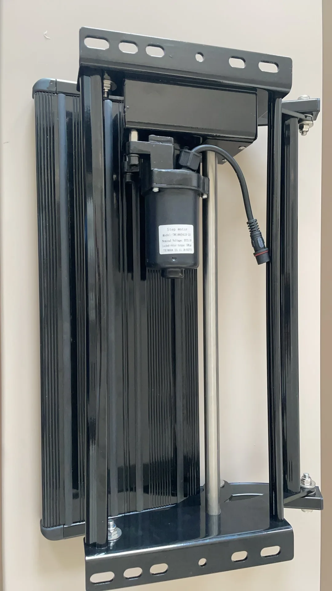 Factory hot sale double decker electric caravan step with motor