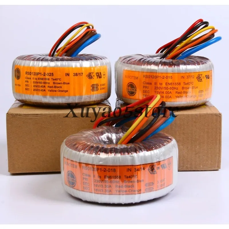 suitable for A-212 Talema 120W Dual 12V 15V 18V 25V Imported Toroidal Transformer
