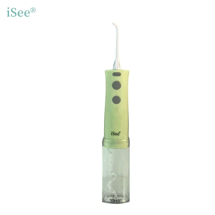 Mini Rechargeable Portable Water Flosser Biodegradable Dentl Floss Picks Oral Irrigator IPX7 Waterproof for Car Hotel Use