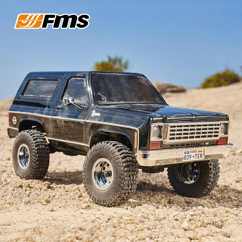 FMS 1/24 FCX24 K5 RC Car Pickup Remote Control Climbing Off-road Vehicle Simulation Model Double Speed Gearbox Boy Toy