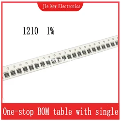 100PCS 1210 SMD resistor 1% 0R-10M 0.1R 0.47R 1R 10R 22R 47R 75R 100R 470R 1K 2.2K 10K 22K 47K 100K 470K 1M 2.2M 4.7M 8.2M 0.5W