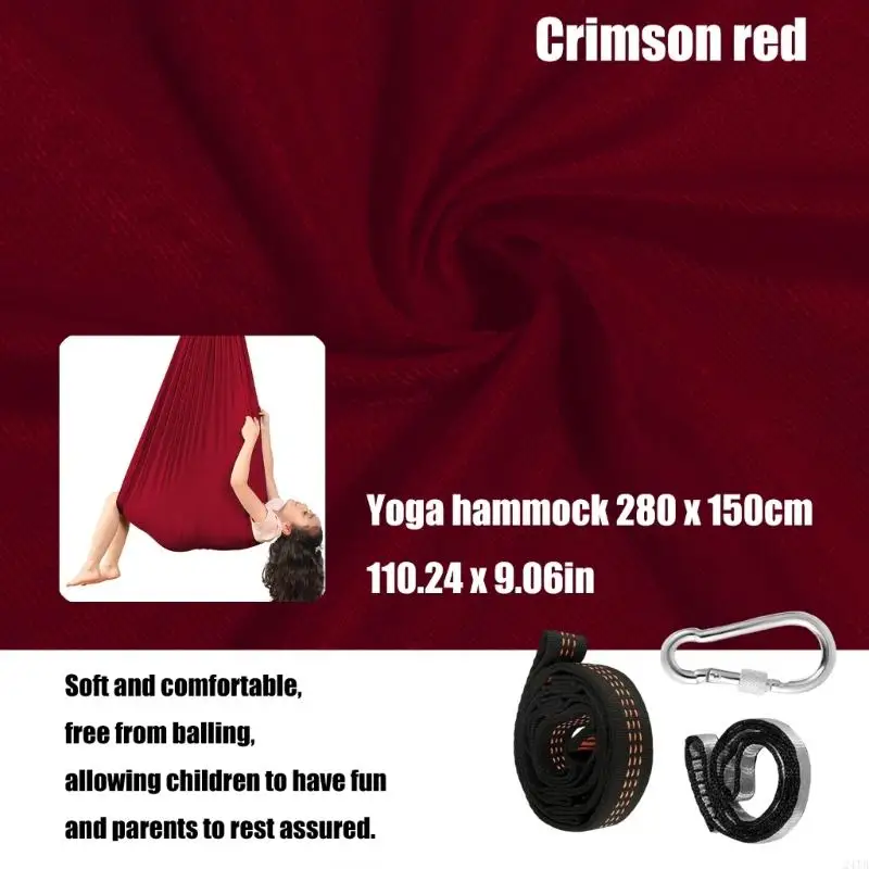Double Layers Sensory Swings Therapy Swings Hammock Hanging Chair Outdoor and Indoor Swings for Kids and Adults 