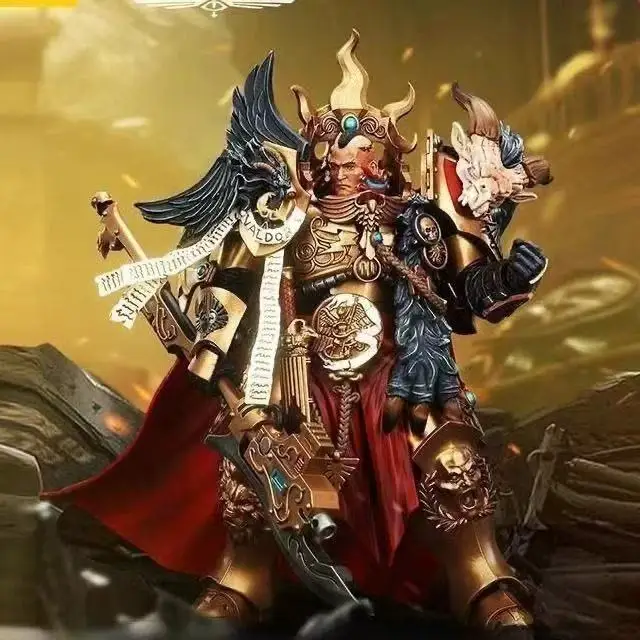 JOYTOY 1/18 شخصية الحركة حورس هيريسي ليجيو كوستوديس كونستانتين فالدور، كابتن جنرال أوف ذا ليجيو كوستودس أنيمي نموذج