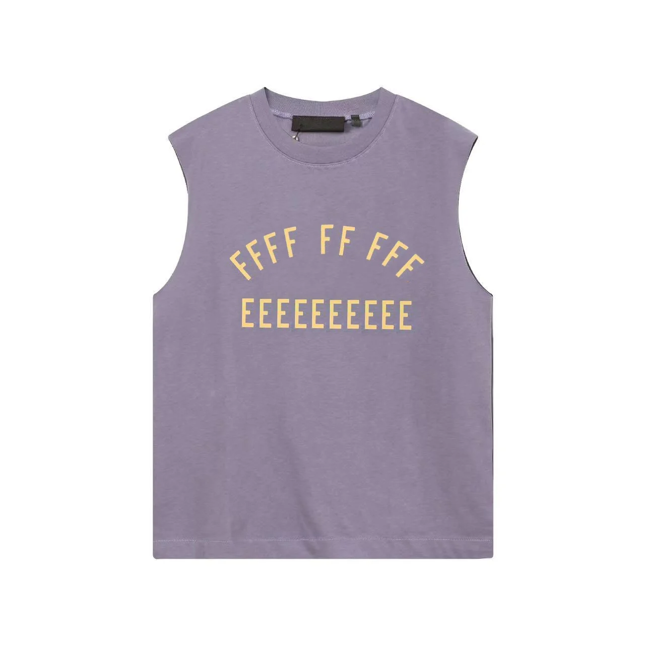 FW24 Trendy Heren Korte Mouwen Pak Klassiek Design Borst Boog Letter Logo T-shirt High Street Couple Vest Top Matchende Set