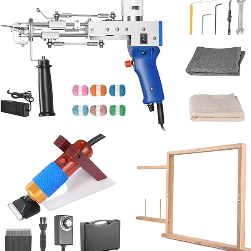 Low Price Ready Stock Two-in-One TD Tufting Gun Kit For Beginner Rug Carpet Making Tufting Weaving Embroidery Machine