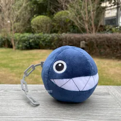 14cm Super Mario Bros Wonder Plush Chain Chomp Stuffed Toy Soft Doll Xmas Gift