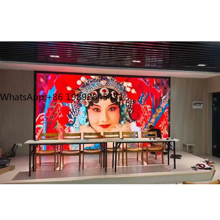 

Hot Selling P2.5 P3 P4 HD RGB Indoor LED Display Fixed Video Display for Hotels Exhibitions and Halls