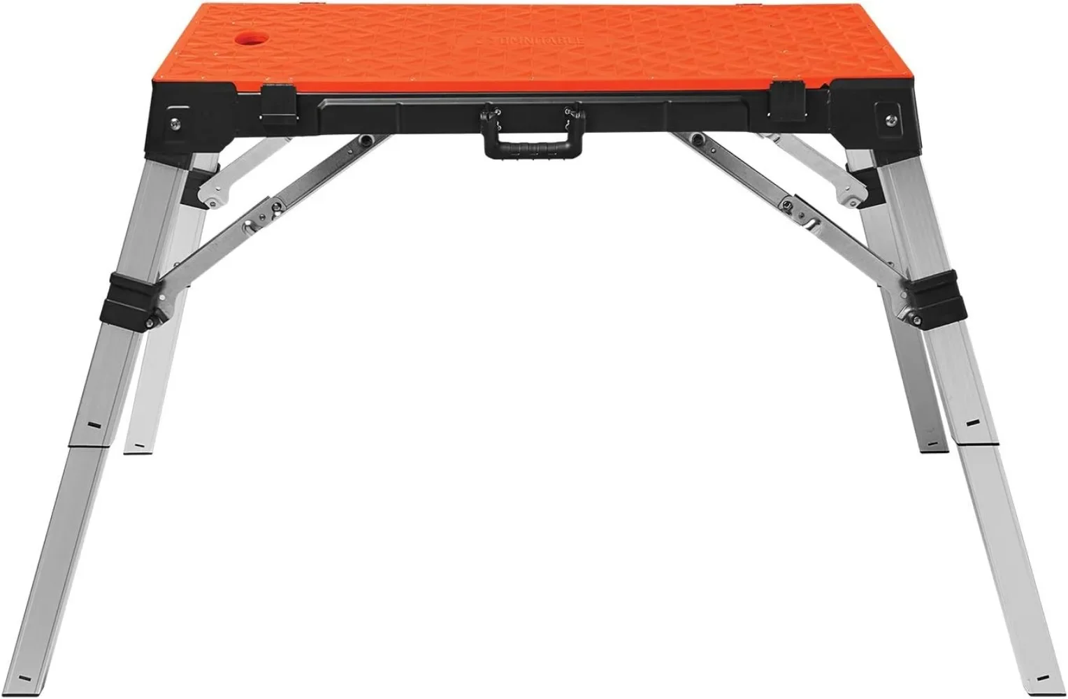 OmniTable 4 in 1 Portable Workbench Work Table Dolly Scaffold and Creeper Adjustable Height with Folding Legs with Free