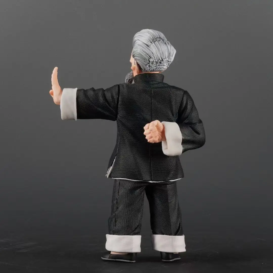 26Cm Hot Anime Dragon Ball Figure Jackie Chan As Master Roshi Standing Posture Kung Fu Master Pvc Action Figures Model Toy Gifts