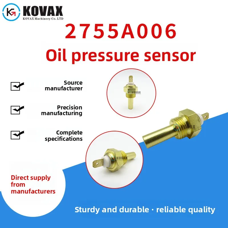 

Manufacturer Supplies 2755a006 Perkins Oil Pressure Sensor Excavator Mechanical Parts Wholesale