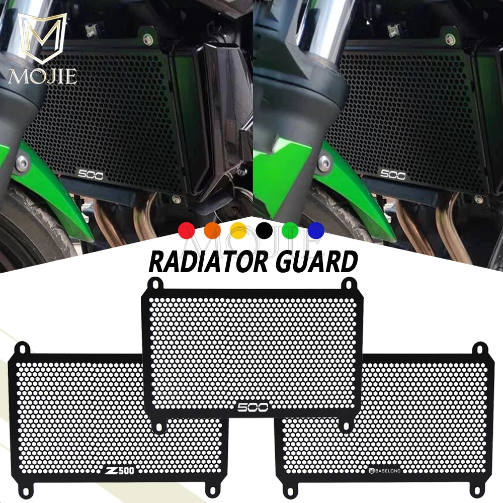 

For Kawasaki Ninja 500 Z500 ABS SE 2024 2025 Eliminator 400 450 Motorcycle Accessories Radiator Grille Guard Protector Covers