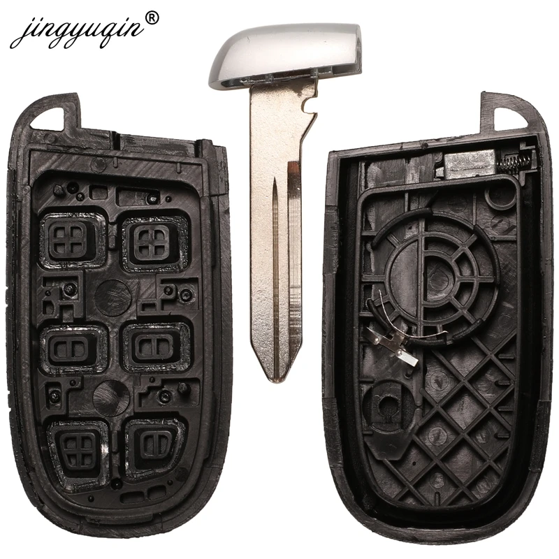 10 szt. Inteligentne etui na klucz samochodowa do Jeep Grand Cherokee Dodge Ram 1500 Dart Challenger Durango Chrysler 300