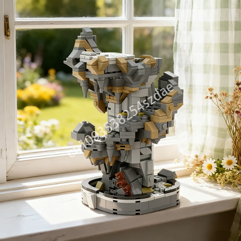 913 قطعة MOC الزمالة الدائري Diorama نموذج اللبنات تجميع لعبة DIY بها بنفسك التعليم الإبداعي هدية الكريسماس الطوب عيد ميلاد #1