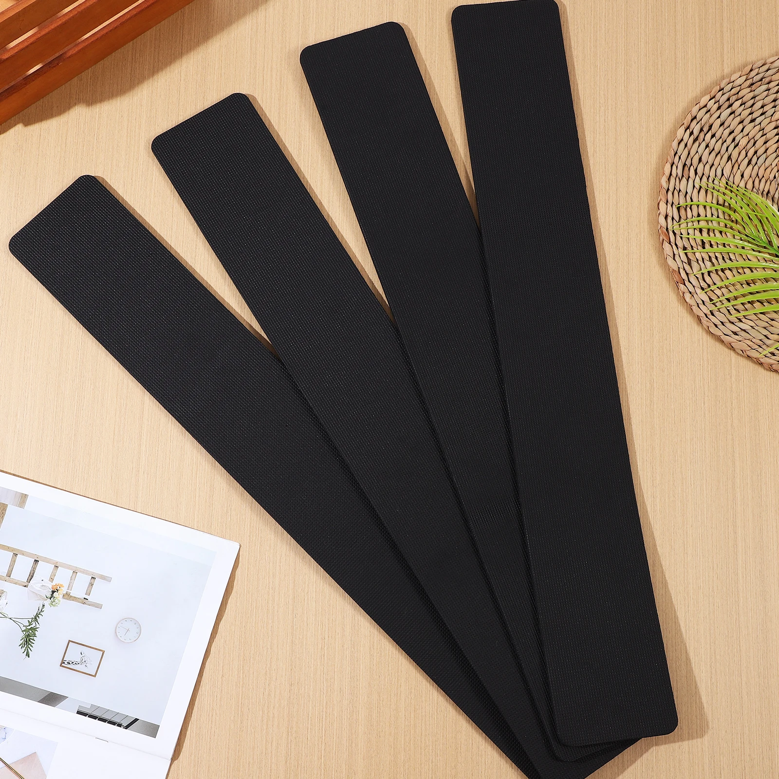 

4 Pcs Furniture Pads Non-slip Mat Anti Chair Grips Prevent Sliding Felt How to Keep Sofa from Back