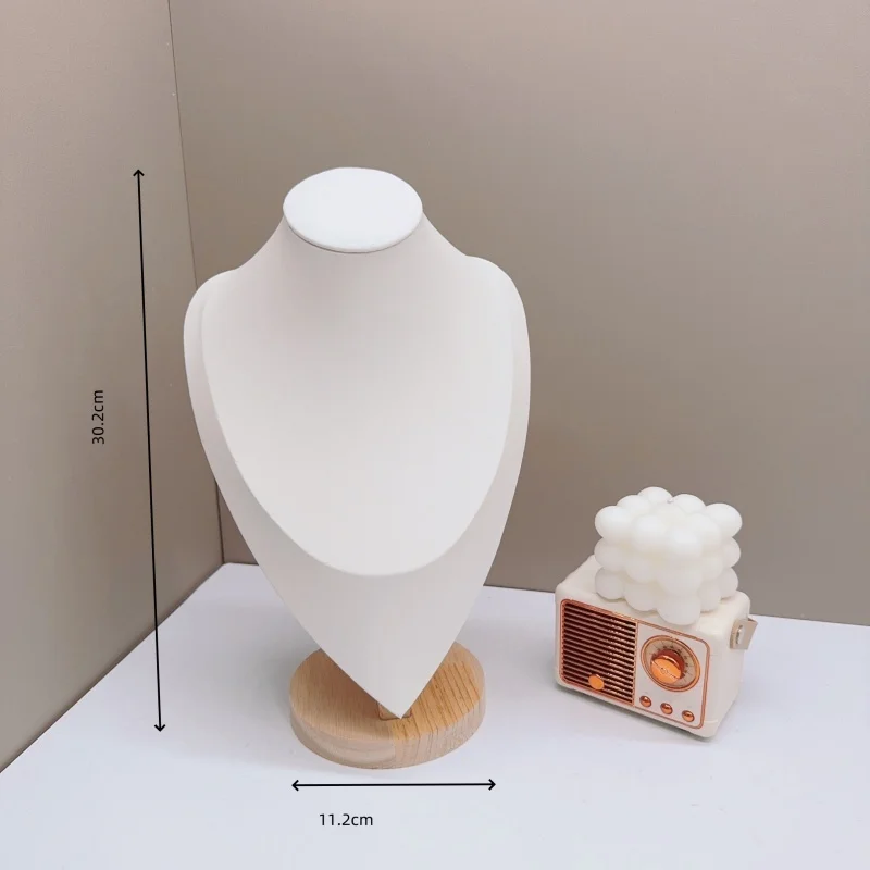 Holz-Halskettenständer Schmuckkästchen Aufbewahrungshalter Anhänger-Schmuckständer Geeignet für Heim- oder Ladenausstellung – Detail 10