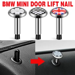 Baut logam pengaman pintu mobil dekorasi Pin tombol, kunci pintu untuk Aksesori MINI Cooper JCW F53 F54 F55 F56 F60 R50 F6, 1 unidad