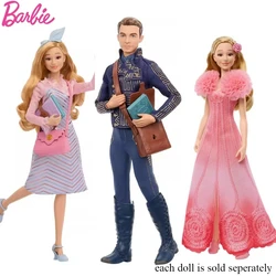 Original Mattel Barbie Wicked Glinda Elphaba Fiyero Madame Morrible Fashion Dolls for Girls Articulated Movie Action Figure Gift