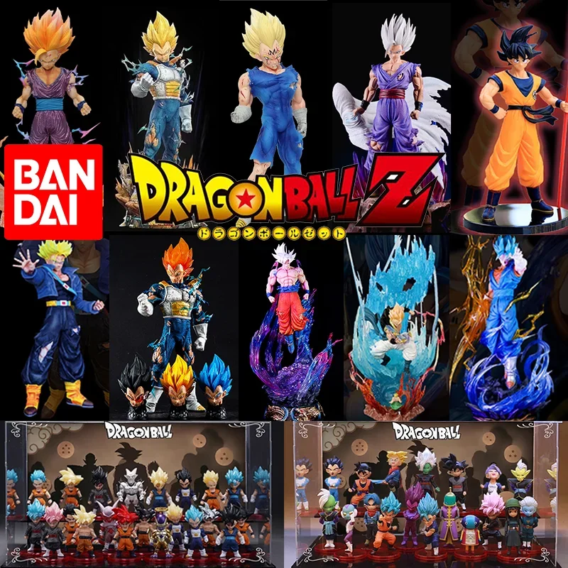 

Bandai New 5 - 30CM Dragon Ball Z Mystery Box Anime Figures Game Action Figure Blind Box Lucky Model Doll