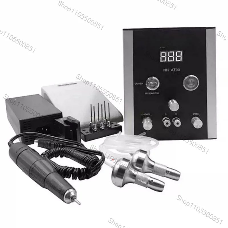 Engraving machine Jewelry processing tools and equipment Double-head gold engraving machine Manual micro-inlay machine