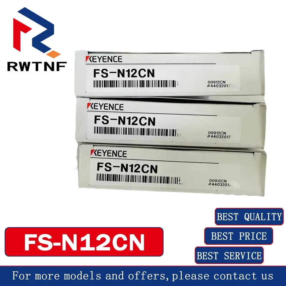 Brand New Genuine FS-N12CN KEYENCE Digital display fiber optic sensor, 100% original