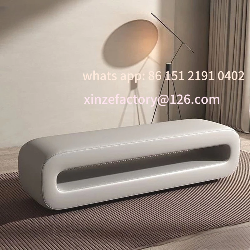 Customizable shoe changing stool household living room light luxury sofa cloakroom modern simple bedroom feeling bedside stool