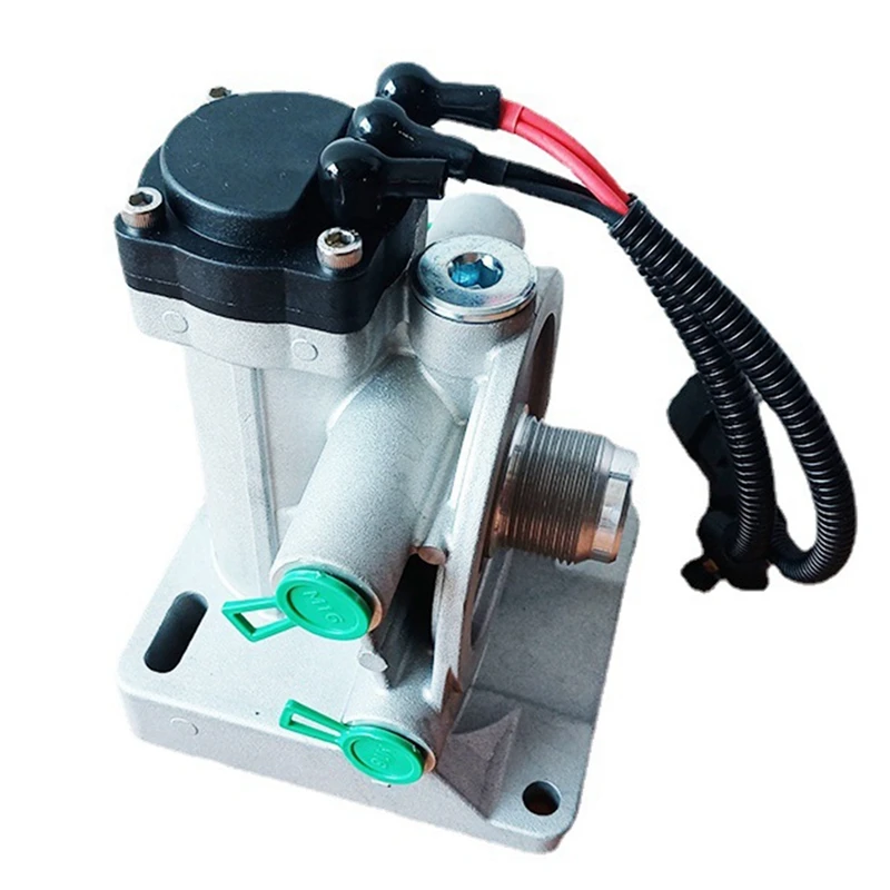 Truck 24V Electric Pump Base Diesel Filter Boosting Pump Oil Water Separators Aluminum Base For SAIC Cenlvon