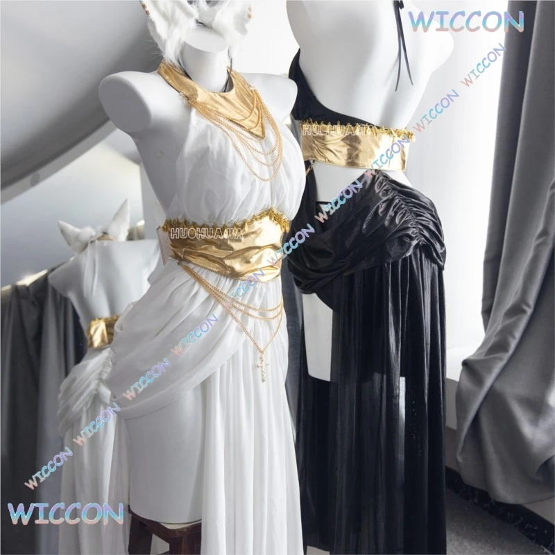 WUHU @ حفلة الهالوين المرأة مثير كليوباترا تأثيري الملكة مصر الأصلي الملابس الغريبة ملابس رقص الذئب فتاة المشاهير نفس St