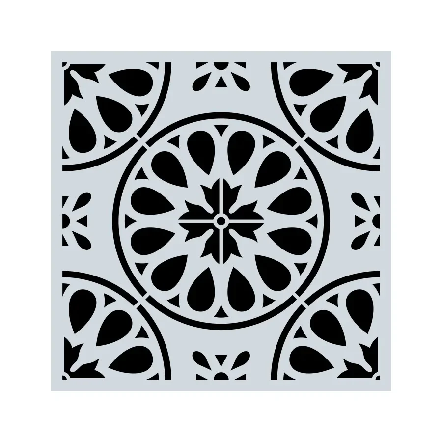 Geometry Mandala Round DIY Layering Stencils Set